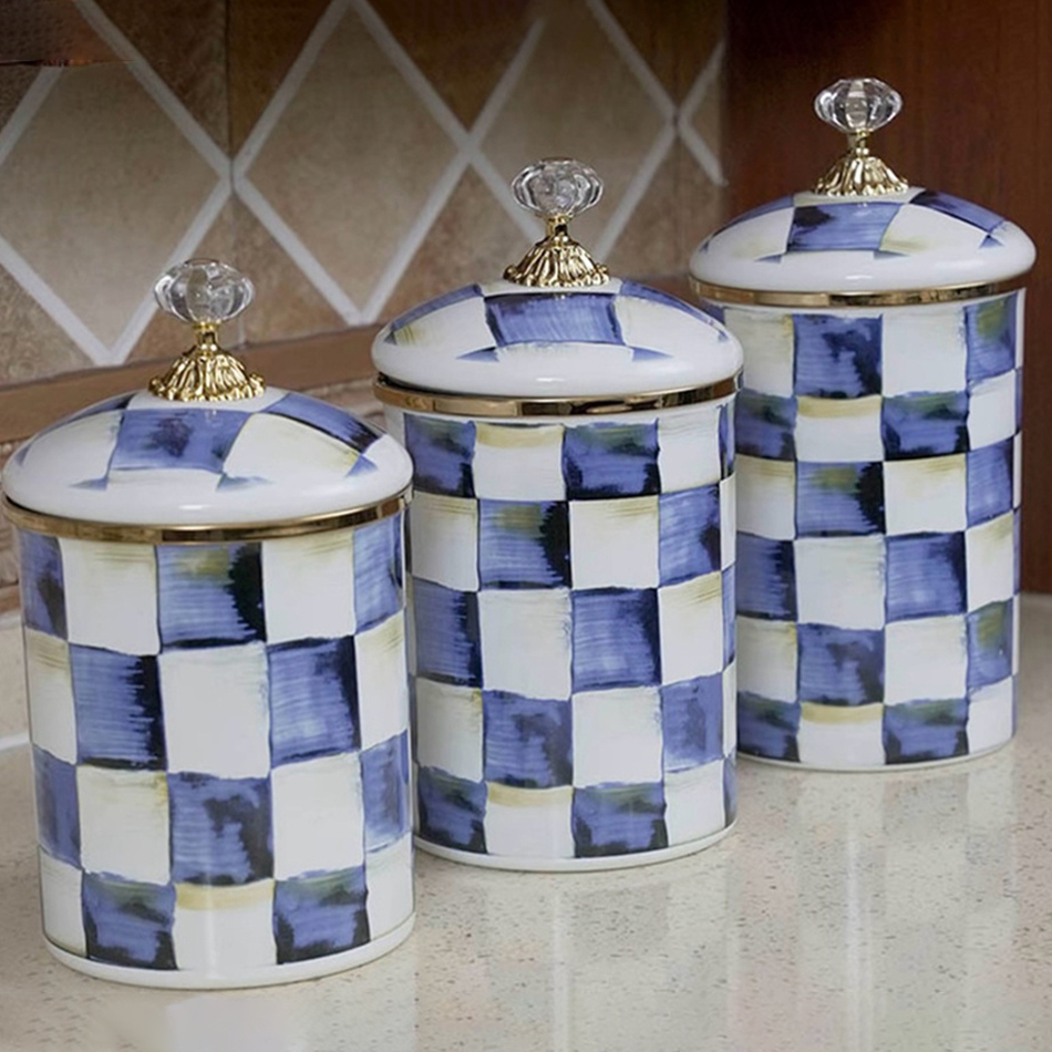 European Retro Classic Storage - Coffee Tea Sugar Canisters recension och pris