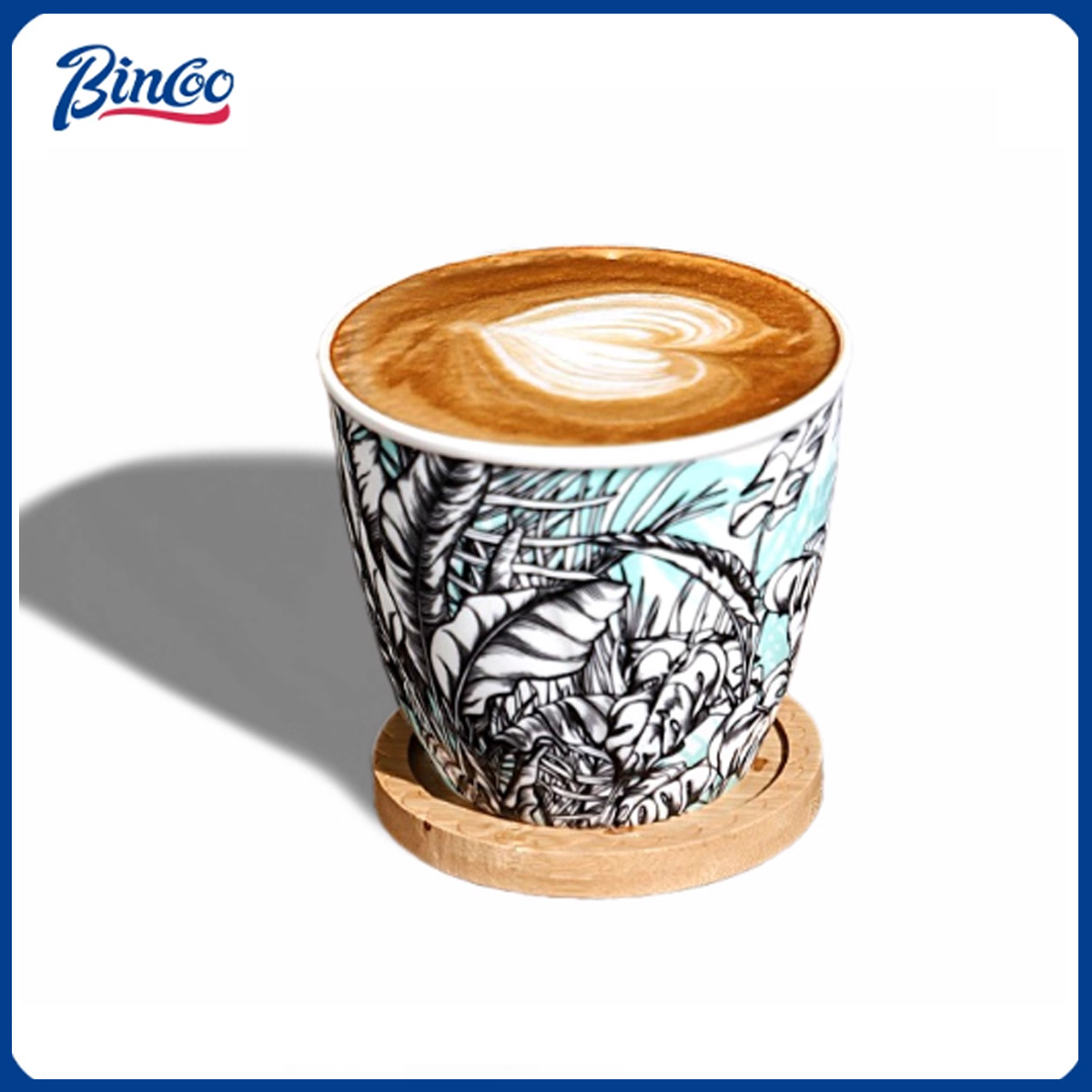 BINCOO Ceramic Coffee Cup Crea - Coffee Tea Latte recension och pris