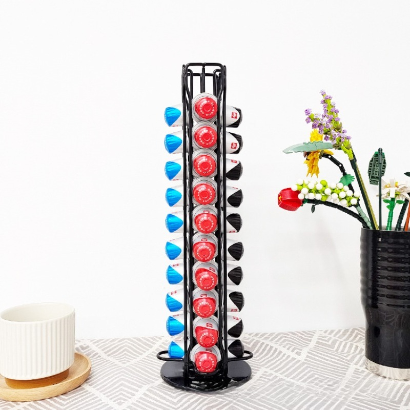 40Pc Rotatable Metal Coffee Ca - Coffee Capsule Holder recension och pris