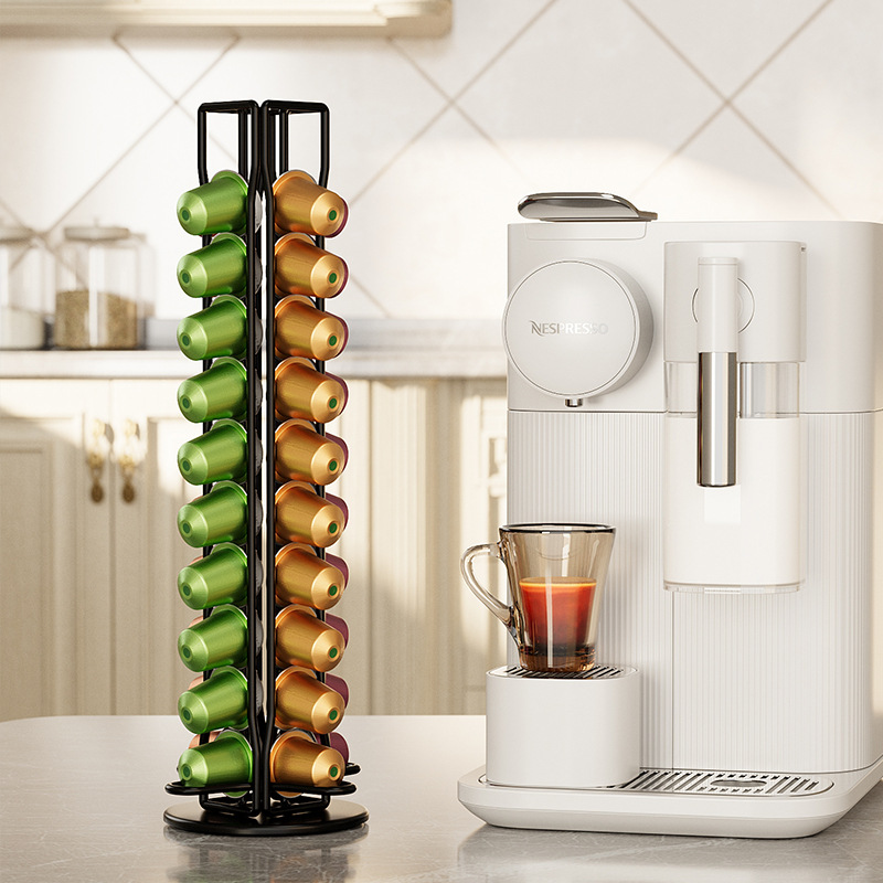 40Pc Rotatable Metal Coffee Ca - Coffee Capsule Holder recension och pris