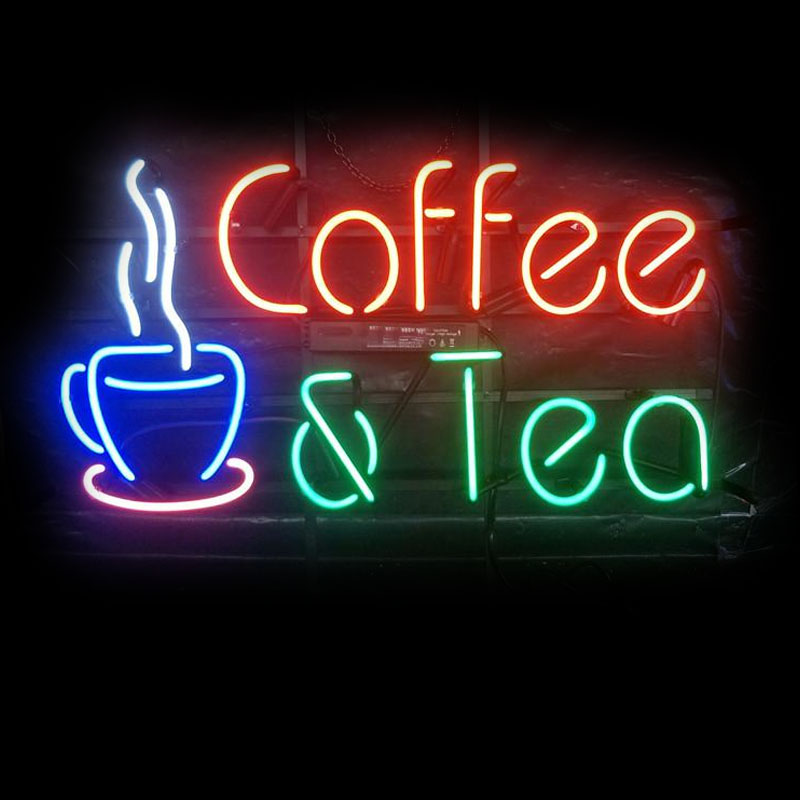 Neon Sign Coffee Tea Restauran - Coffee Tea Neon Sign recension och pris