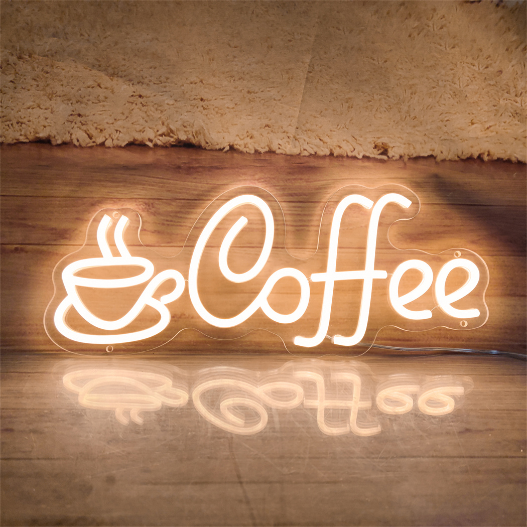 LED Coffee Neon Sign USB Power - Coffee Tea Neon Sign recension och pris