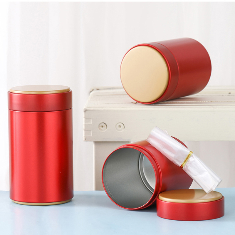 Portable Tea Box Solid Color T - Coffee Tea Sugar Canisters recension och pris