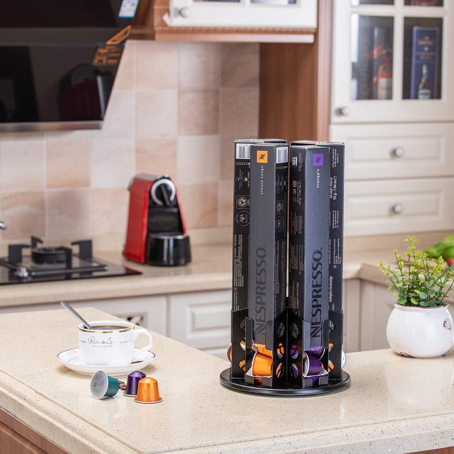 60 Pods Nespresso Originalline - Coffee Capsule Holder recension och pris
