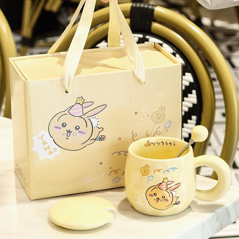 Chiikawa Usagi Ceramic Mug Bir - Coffee Tea Meaning recension och pris