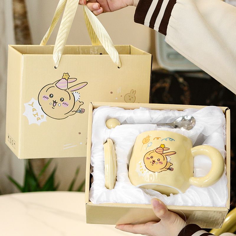 Chiikawa Usagi Ceramic Mug Bir - Coffee Tea Meaning recension och pris