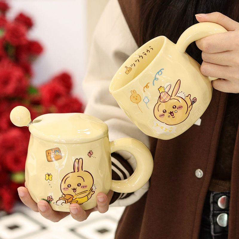 Chiikawa Usagi Ceramic Mug Bir - Coffee Tea Meaning recension och pris