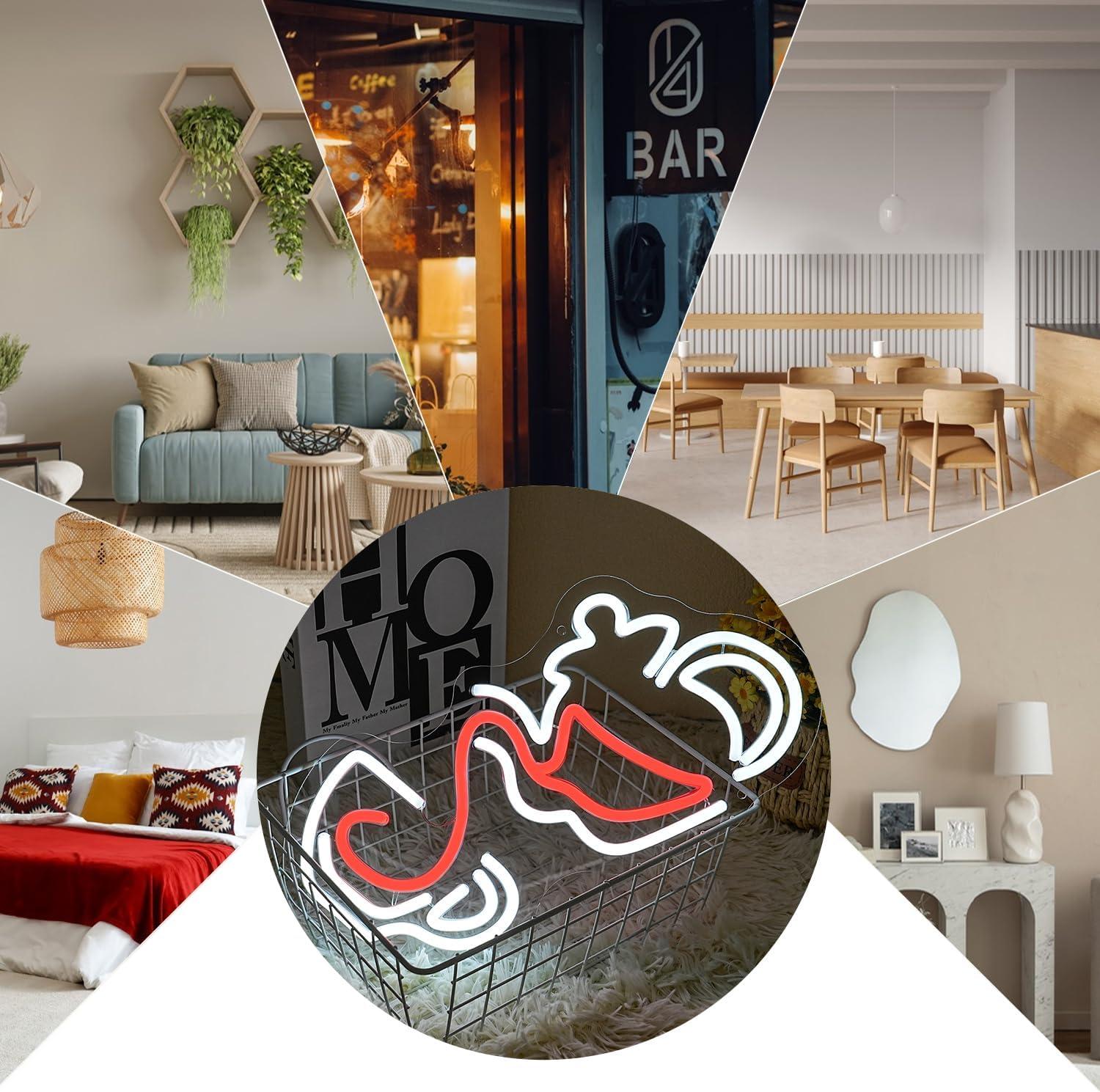 Pouring Tea Neon Sign USB Dimm - Coffee Tea Neon Sign recension och pris