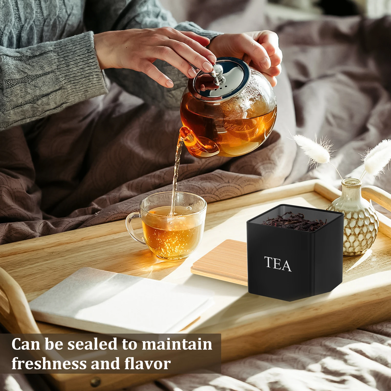 3Pcs Set 500ml Tea Sugar Coffe - Coffee Tea Sugar Canisters recension och pris