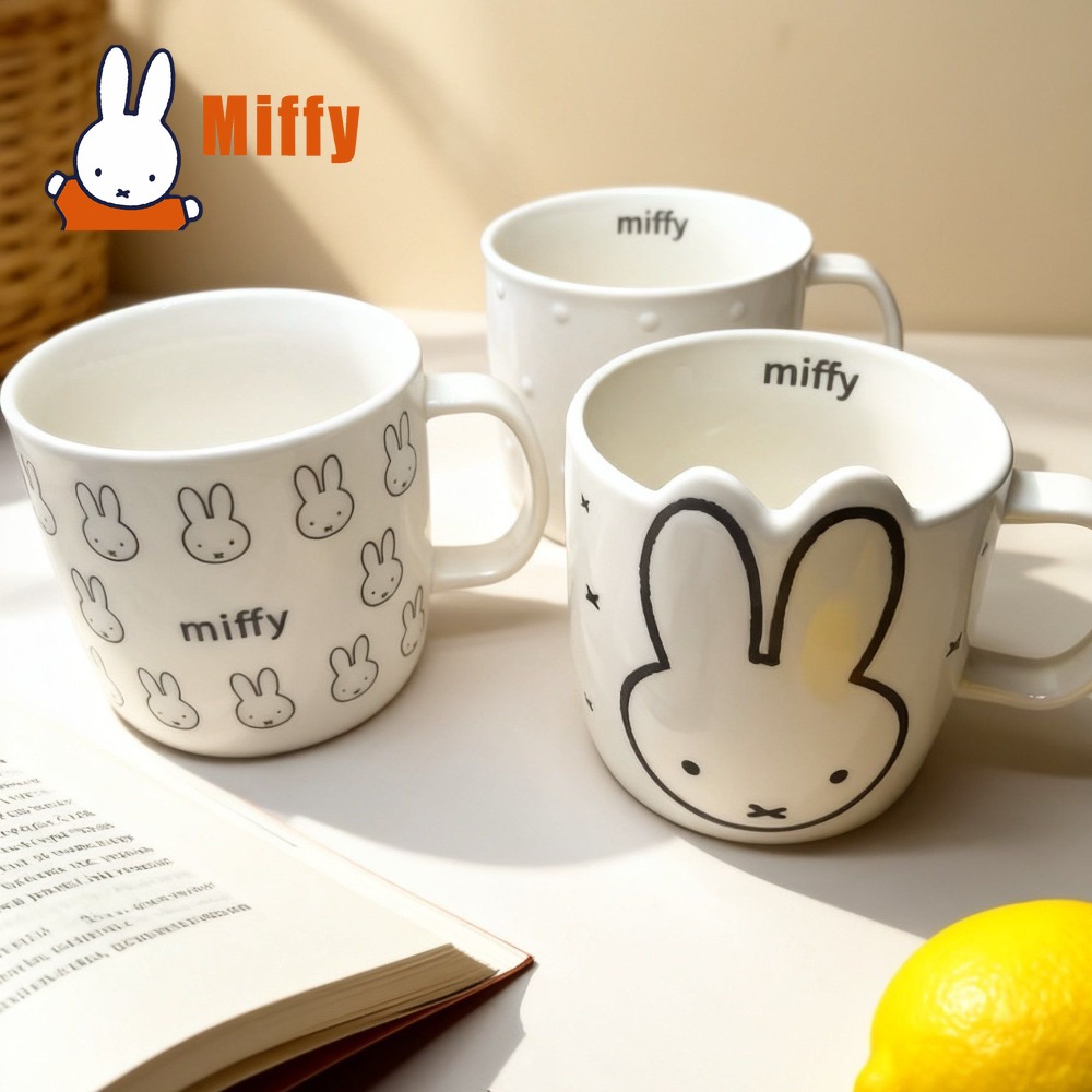 Kawaii Miffy Ceramic Mug Cute  - Coffee Tea Good Morning recension och pris