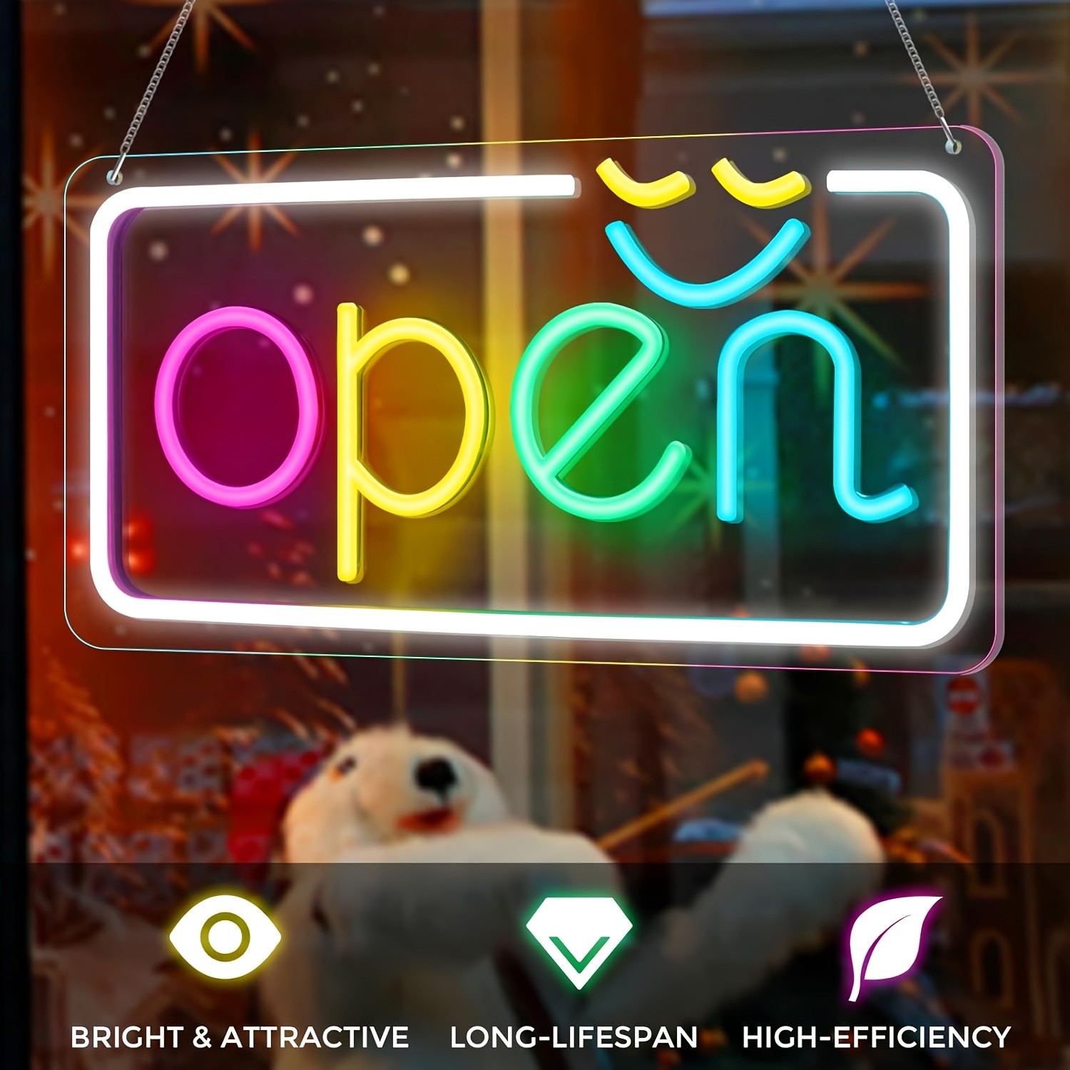 1Pc Led Neon Open Sign Bright  - Coffee Tea Neon Sign recension och pris