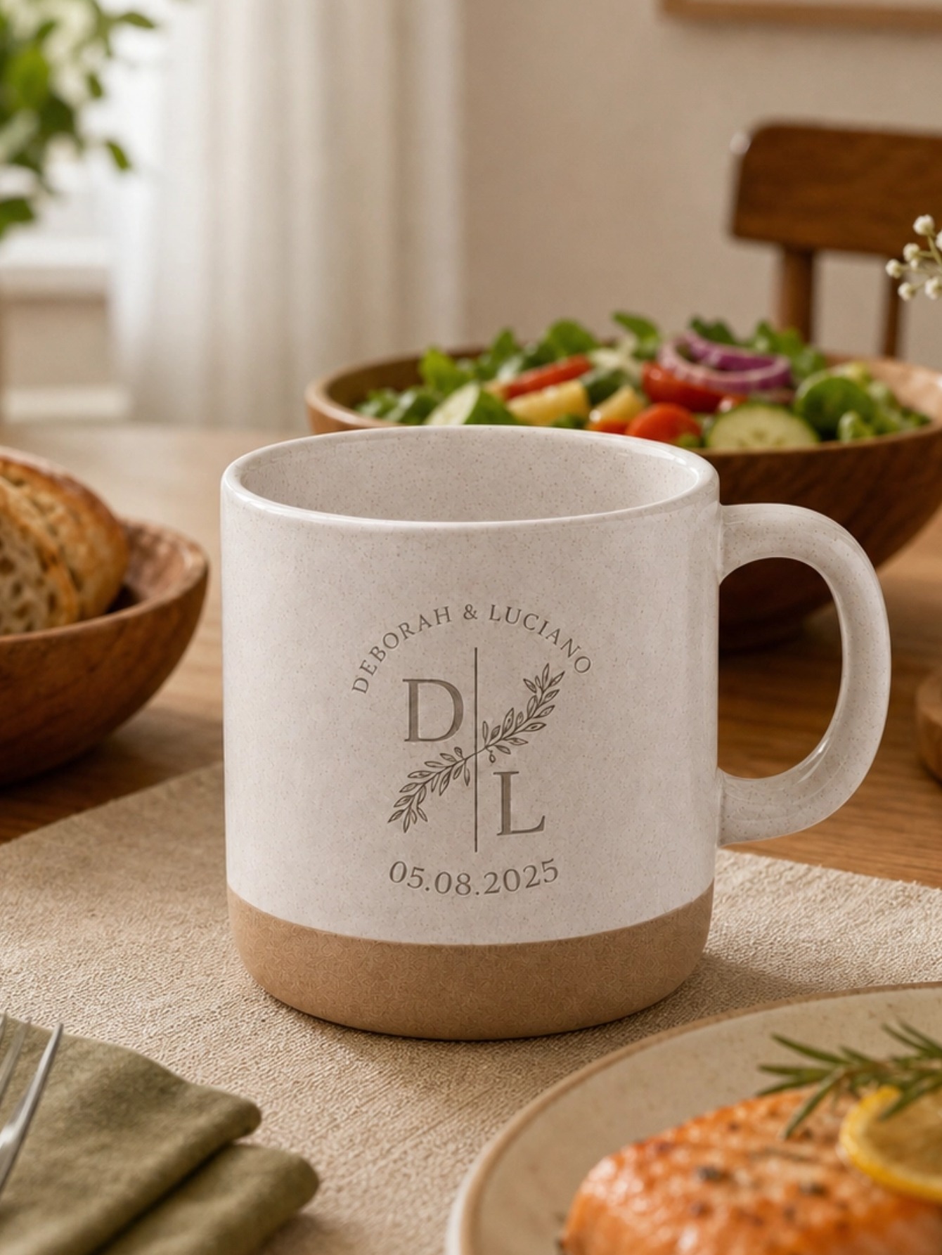 1pc Custom Text Laser Engraved - Coffee Tea Meaning recension och pris