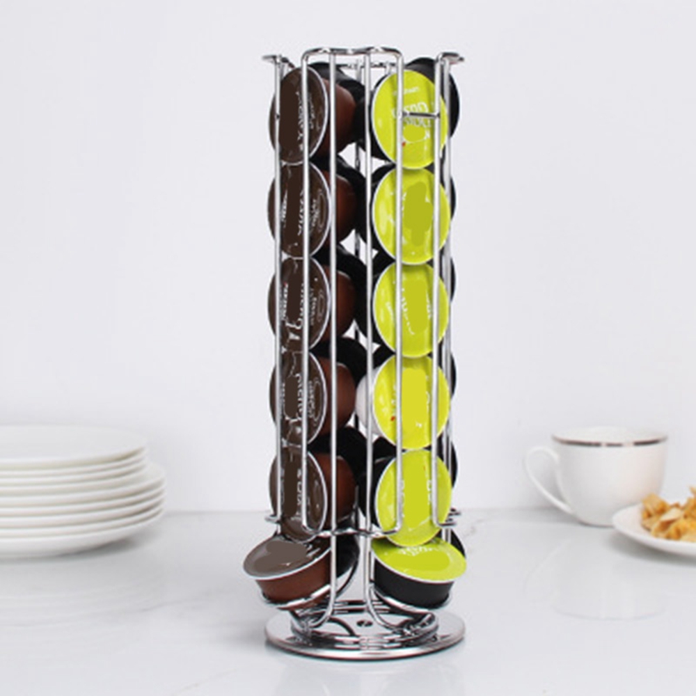 AS63-18Cups Rotatable Coffee P - Coffee Capsule Holder recension och pris