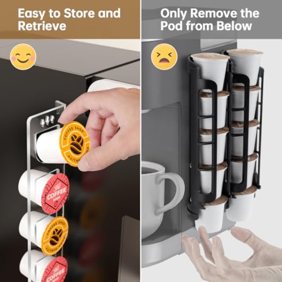 Clear Acrylic Coffee Pod Holde - Coffee Capsule Holder recension och pris