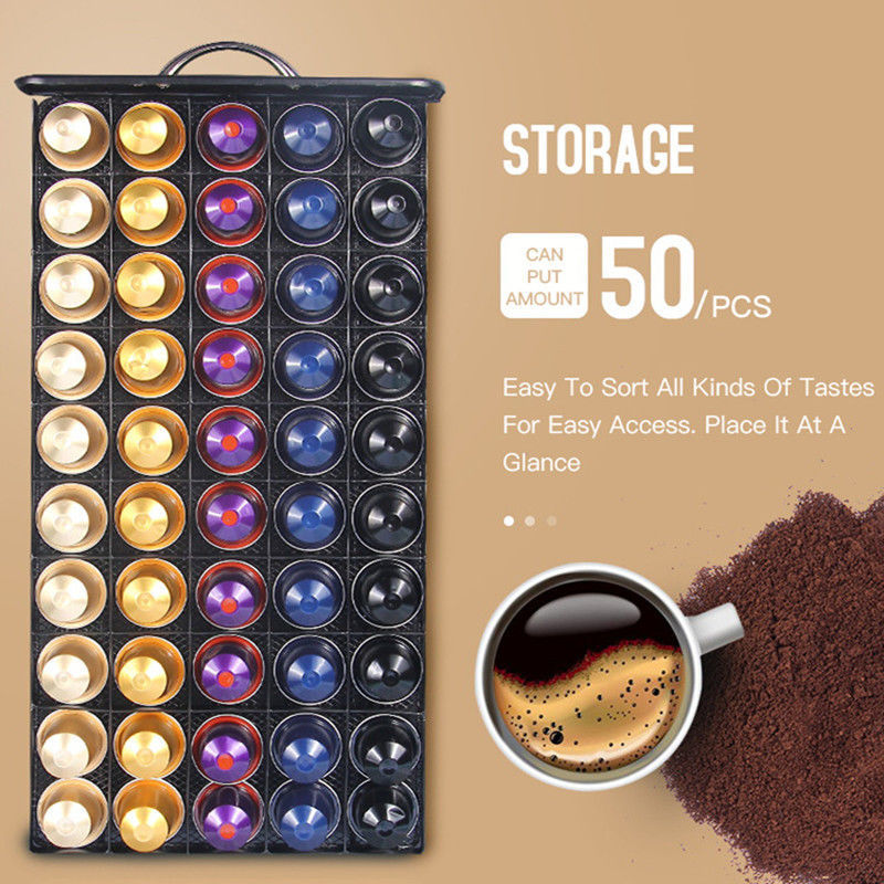 50 Pods Coffee Capsules Organi - Coffee Capsule Holder recension och pris