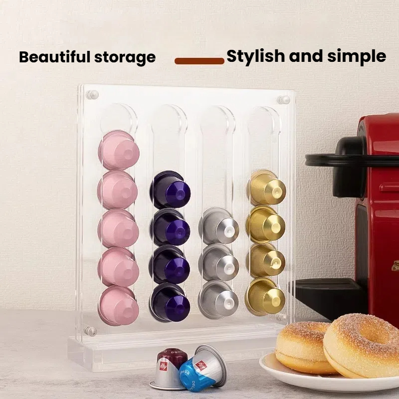 40 Capsule Coffee Capsule Hold - Coffee Capsule Holder recension och pris