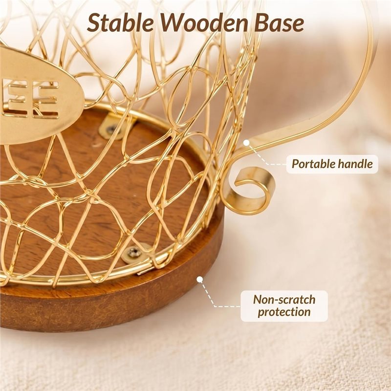 ABDJ-Coffee Pod Holder,Large C - Coffee Capsule Holder recension och pris
