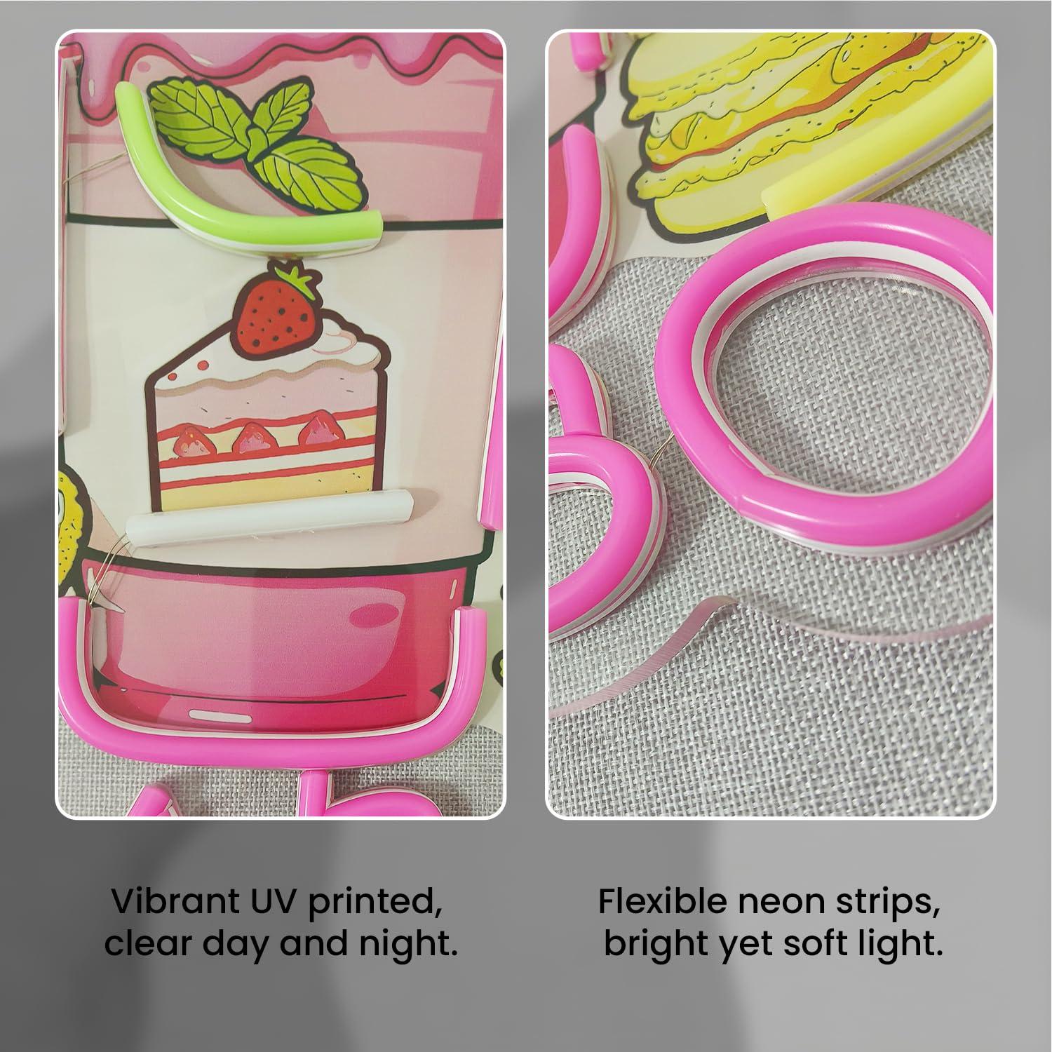 Boba Bubble Tea Neon Sign USB  - Coffee Tea Neon Sign recension och pris