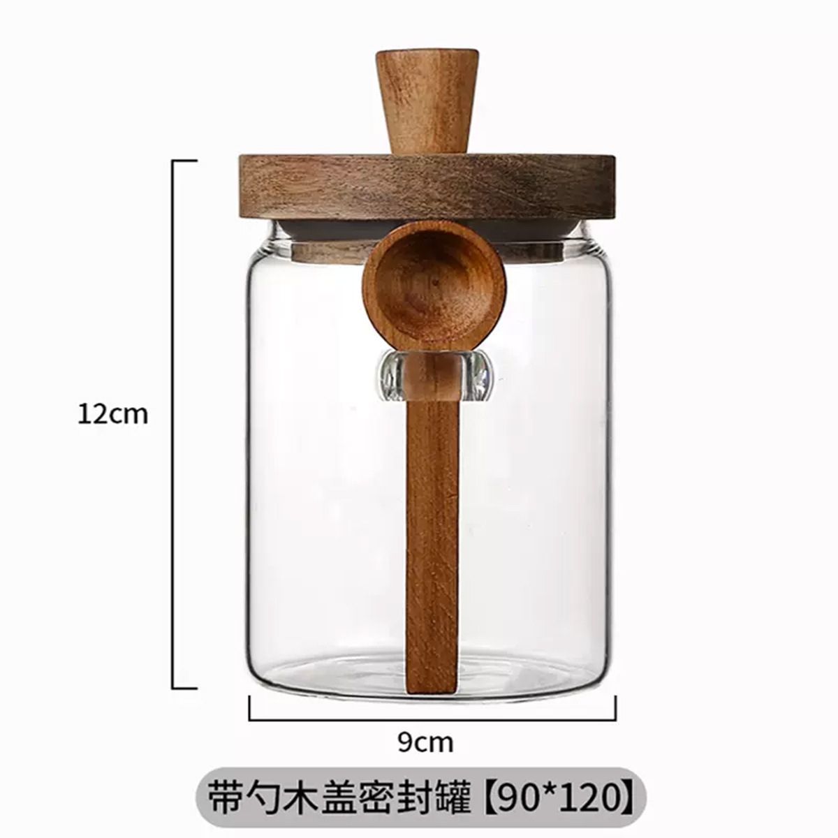 Glass Storage Jar With Airtigh - Coffee Tea Sugar Canisters recension och pris