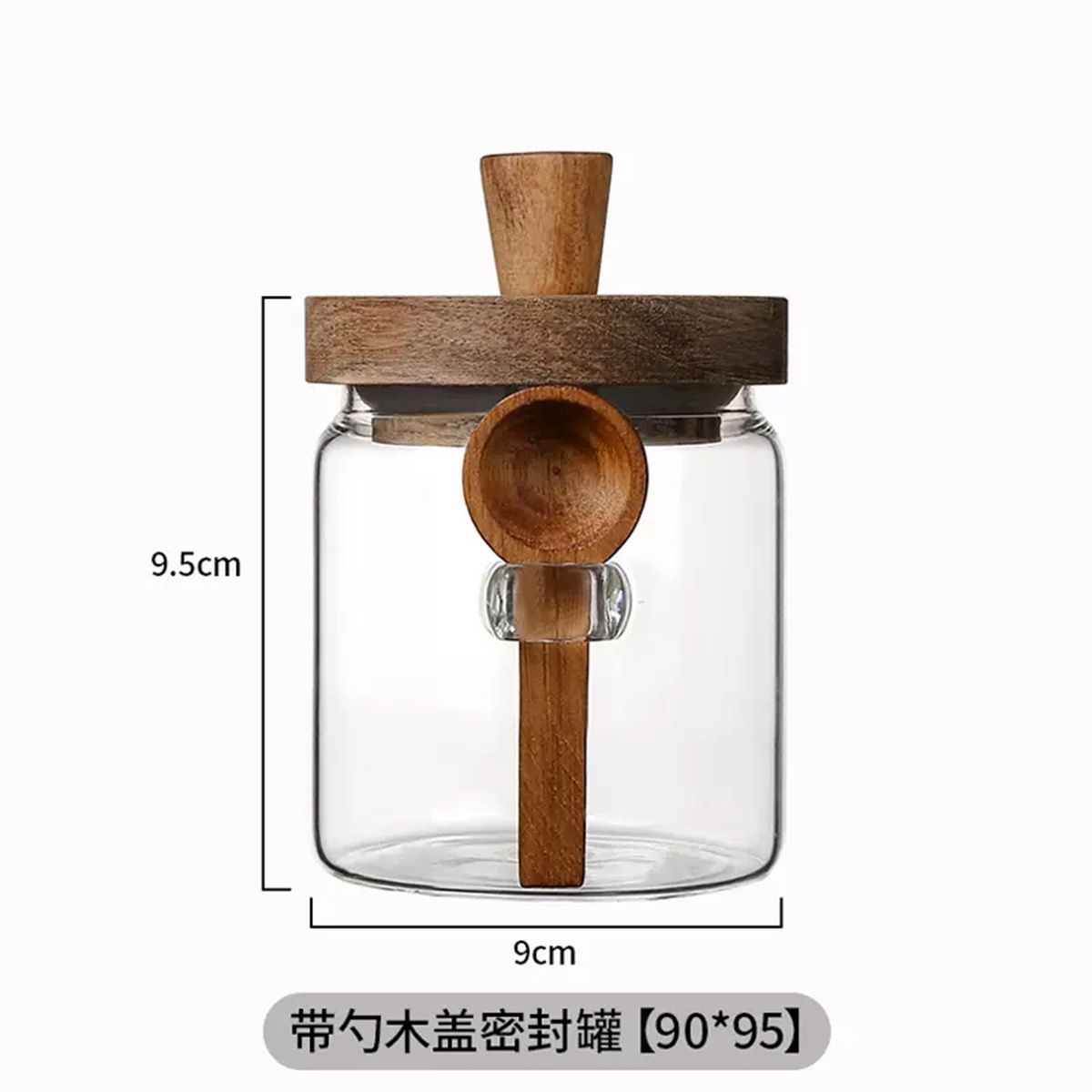 Glass Storage Jar With Airtigh - Coffee Tea Sugar Canisters recension och pris