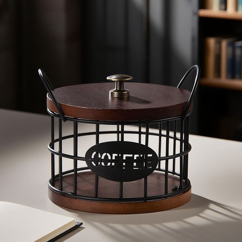 Coffee Storage Basket Coffee C - Coffee Capsule Holder recension och pris
