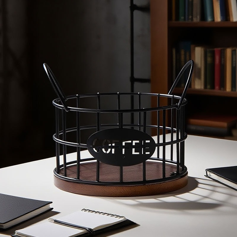 Coffee Storage Basket Coffee C - Coffee Capsule Holder recension och pris