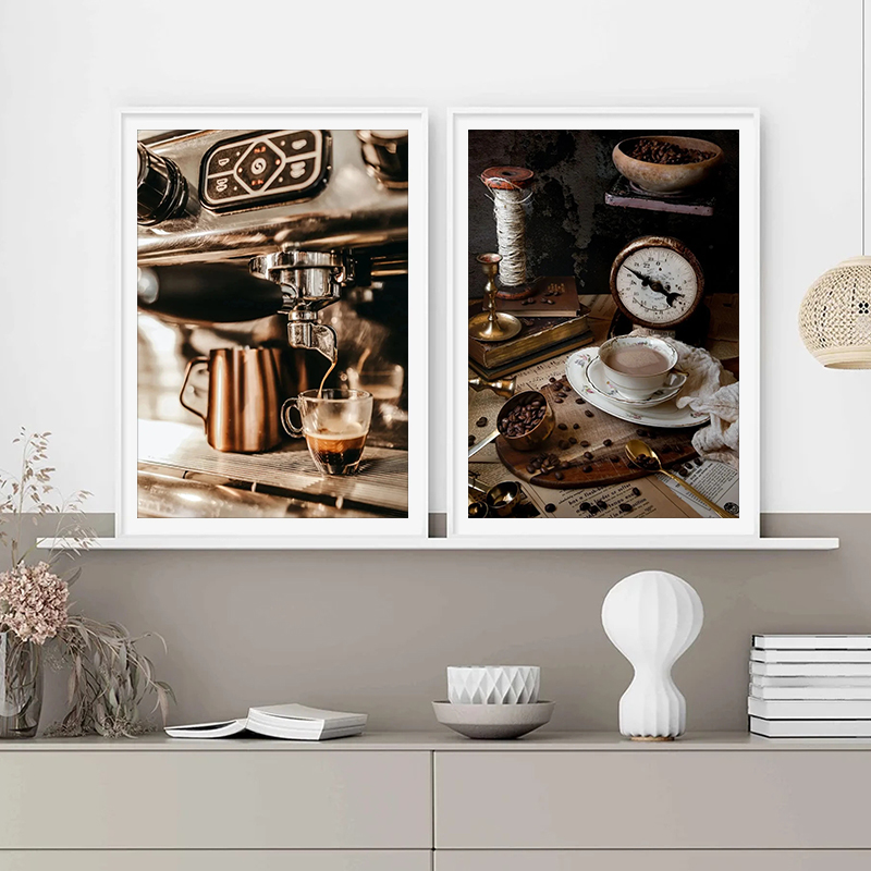 Vintage Coffee Bean Hand Coffe - Coffee Tea Milk recension och pris