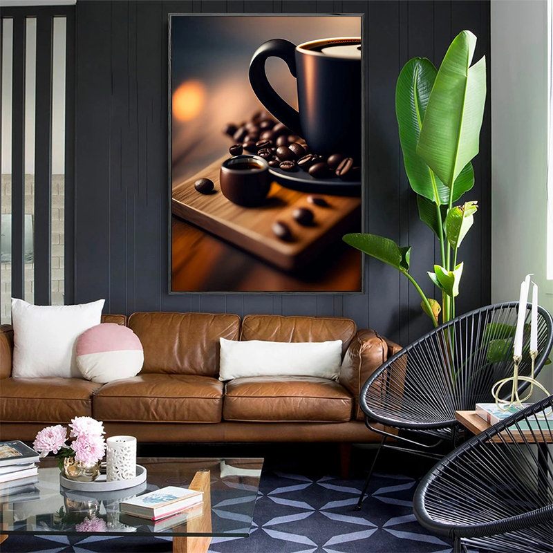 Vintage Coffee Bean Hand Coffe - Coffee Tea Milk recension och pris