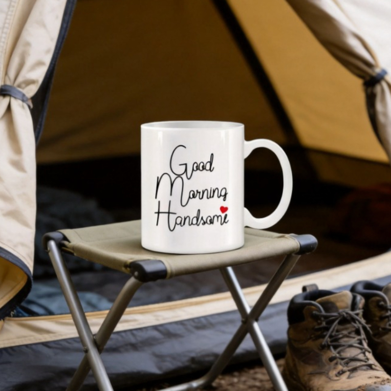 Unusual Mugs Ceramic Good Morn - Coffee Tea Good Morning recension och pris